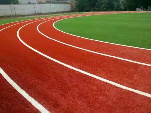 running track artificial grass